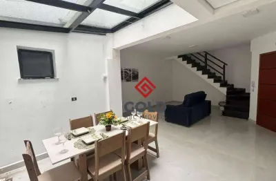 Apartamento triplex com 2 dormitórios à venda, 106 m² por r$ 430.000,00 - santa teresinha - santo andré/sp