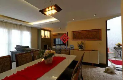 Sobrado com 4 dormitórios à venda, 200 m² por r$ 715.000,00 - parque das nações - santo andré/sp