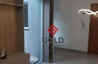 Apartamento com 2 dormitórios à venda, 38 m² por r$ 290.000,00 - parque joão ramalho - santo andré/sp