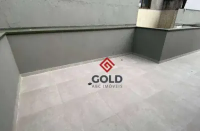 Cobertura com 2 dormitórios à venda, 106 m² por r$ 383.000,00 - vila guaraciaba - santo andré/sp