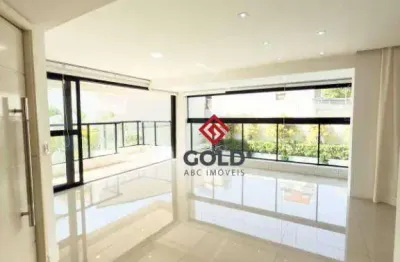 Apartamento com 3 dormitórios, 139 m² - venda por r$ 2.200.000,00 ou aluguel por r$ 9.980,00/mês - jardim - santo andré/sp