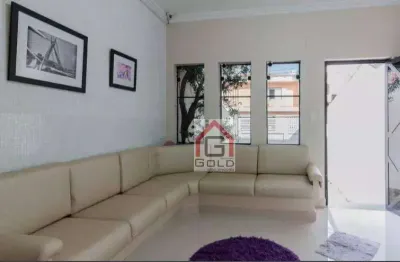 Casa com 3 dormitórios para alugar, 135 m² por r$ 3.727,00/mês - vila bastos - santo andré/sp