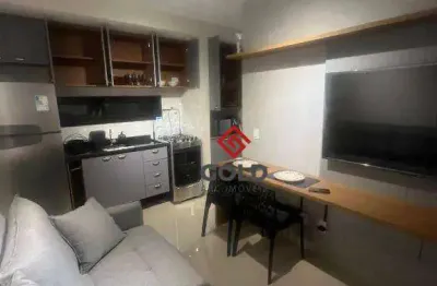 Apartamento com 2 dormitórios à venda, 37 m² por r$ 365.000,00 - vila valparaíso - santo andré/sp