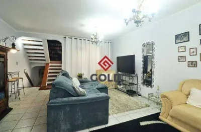 Sobrado com 3 dormitórios à venda, 290 m² por r$ 750.000,00 - utinga - santo andré/sp