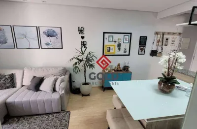 Apartamento com 3 dormitórios à venda, 64 m² por r$ 600.000,00 - campestre - santo andré/sp