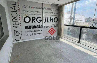 Galpão para alugar, 256 m² por r$ 18.180,00/mês - parque capuava - santo andré/sp