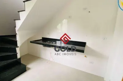 Cobertura com 2 dormitórios à venda, 103 m² por r$ 530.000,00 - parque oratório - santo andré/sp