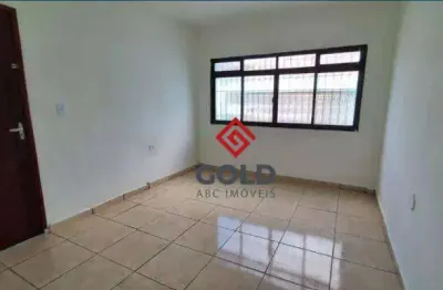Casa com 2 dormitórios para alugar, 80 m² por r$ 2.550,00/mês - vila linda - santo andré/sp