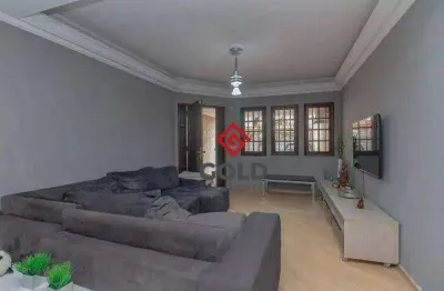 Sobrado com 3 dormitórios para alugar, 230 m² por r$ 4.188,00/mês - vila pires - santo andré/sp