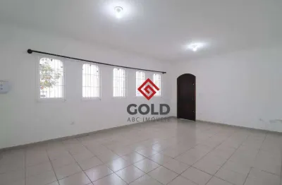 Casa com 2 dormitórios para alugar, 194 m² por r$ 4.444,00/mês - vila camilópolis - santo andré/sp
