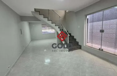 Sobrado com 3 dormitórios para alugar, 165 m² por r$ 6.376,00/mês - vila alpina - santo andré/sp