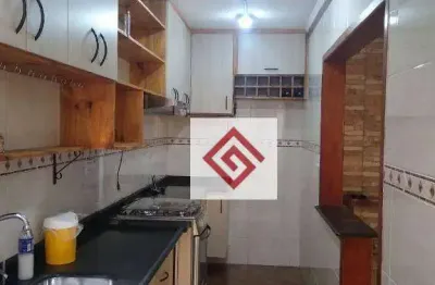 Sobrado com 3 dormitórios para alugar, 200 m² por r$ 3.652,00/mês - jardim - santo andré/sp