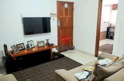 Cobertura com 3 dormitórios, 110 m² - venda por r$ 350.000,00 ou aluguel por r$ 2.125,00/mês - vila lucinda - santo andré/sp