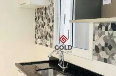 Apartamento com 2 dormitórios para alugar, 62 m² por r$ 3.480,01/mês - campestre - santo andré/sp