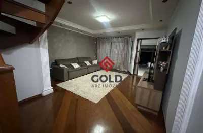 Sobrado com 3 dormitórios, 190 m² - venda por r$ 920.000,00 ou aluguel por r$ 5.640,00/mês - parque das nações - santo andré/sp