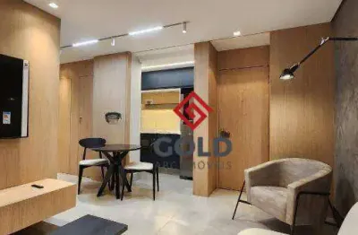 Apartamento com 1 dormitório à venda, 40 m² por r$ 480.000,00 - centro - santo andré/sp