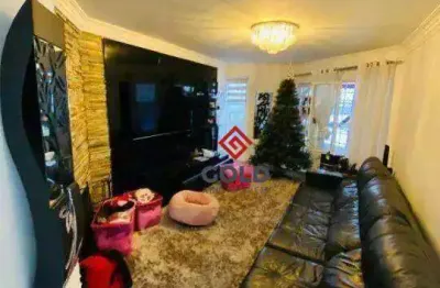 Sobrado com 3 dormitórios à venda, 185 m² por r$ 660.000,00 - parque novo oratório - santo andré/sp