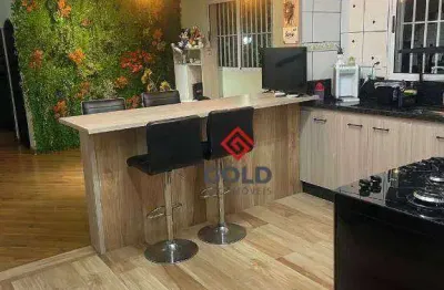 Sobrado com 4 dormitórios à venda, 215 m² por r$ 850.000,00 - jardim las vegas - santo andré/sp