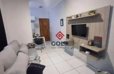 Apartamento com 2 dormitórios à venda, 50 m² por r$ 300.000,00 - vila camilópolis - santo andré/sp