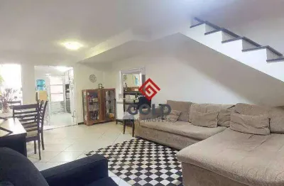 Sobrado com 4 dormitórios à venda, 200 m² por r$ 580.000,00 - vila camilópolis - santo andré/sp