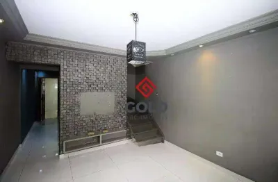 Sobrado com 3 dormitórios para alugar, 78 m² por r$ 2.958,38/mês - centro - santo andré/sp