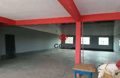 Salão para alugar, 180 m² por r$ 3.700/mês - vila assunção - santo andré/sp