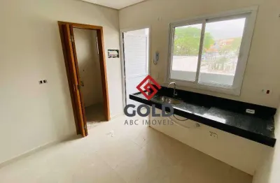Apartamento com 1 dormitório para alugar, 36 m² por r$ 1.450,00/mês - vila curuçá - santo andré/sp