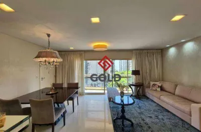 Apartamento com 3 dormitórios para alugar, 125 m² por r$ 8.436,00/mês - jardim - santo andré/sp