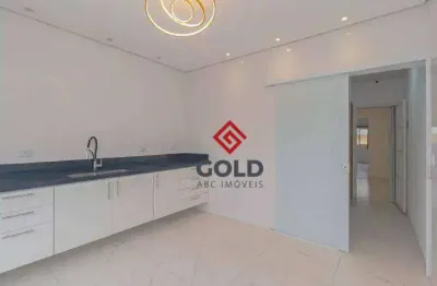 Sala para alugar, 100 m² por r$ 2.533,00/mês - vila bastos - santo andré/sp
