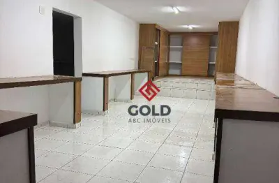 Sala para alugar, 75 m² por r$ 1.875,00/mês - parque das nações - santo andré/sp
