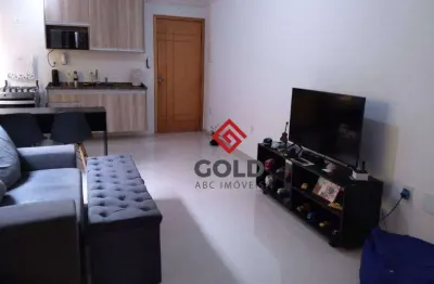 Apartamento com 2 dormitórios à venda, 55 m² por R$ 330.000,00 - Vila Camilópolis - Santo André/SP