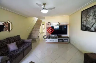 Sobrado com 3 dormitórios à venda, 199 m² por R$ 870.000,00 - Vila Curuçá - Santo André/SP