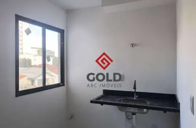 Kitnet com 1 dormitório para alugar, 20 m² por r$ 1.400,00/mês - vila são pedro - santo andré/sp