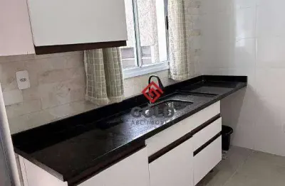 Apartamento com 2 dormitórios para alugar, 50 m² por r$ 2.970,00/mês - parque das nações - santo andré/sp