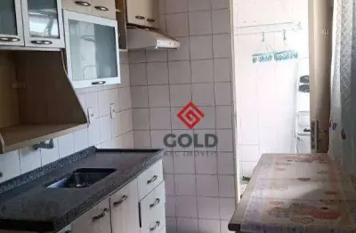 Apartamento com 2 dormitórios para alugar, 54 m² por R$ 1.843,70/mês - Jardim Santo André - Santo André/SP