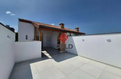 Cobertura com 2 dormitórios à venda, 106 m² por R$ 630.000,00 - Vila Pires - Santo André/SP