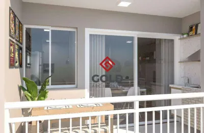 Apartamento com 2 dormitórios à venda, 57 m² por R$ 525.000,00 - Vila Metalúrgica - Santo André/SP