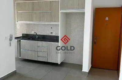 Apartamento com 2 dormitórios para alugar, 80 m² por r$ 4.730,00/mês - campestre - santo andré/sp