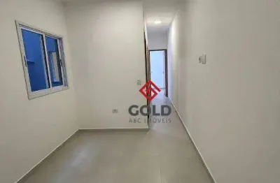 Apartamento com 2 dormitórios à venda, 46 m² por R$ 355.000,00 - Utinga - Santo André/SP
