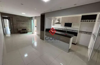 Apartamento com 3 dormitórios para alugar, 108 m² por r$ 3.512,00/mês - parque das nações - santo andré/sp