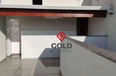 Cobertura com 2 dormitórios à venda, 100 m² por r$ 390.000,00 - vila camilópolis - santo andré/sp