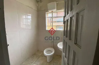 Casa com 1 dormitório para alugar, 45 m² por r$ 850,00/mês - parque joão ramalho - santo andré/sp