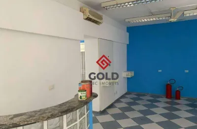 Salão para alugar, 90 m² por R$ 4.820,00/mês - Vila Bastos - Santo André/SP