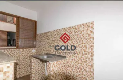 Kitnet com 1 dormitório para alugar, 21 m² por R$ 1.035,92/mês - Parque das Nações - Santo André/SP