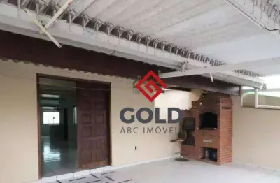 Sobrado com 3 dormitórios para alugar, 210 m² por r$ 1.676,00/mês - vila guarará - santo andré/sp