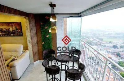 Apartamento com 2 dormitórios à venda, 73 m² por R$ 670.000,00 - Vila Valparaíso - Santo André/SP