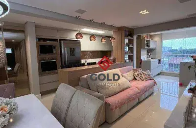 Apartamento com 3 dormitórios à venda, 90 m² por R$ 1.210.000,00 - Vila Apiaí - Santo André/SP
