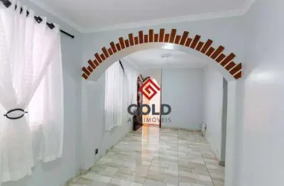Casa com 2 dormitórios para alugar, 197 m² por R$ 3.630,00/mês - Vila Guiomar - Santo André/SP