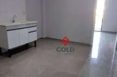 Apartamento com 1 dormitório para alugar, 35 m² por R$ 1.460,01/mês - Jardim Santo Alberto - Santo André/SP