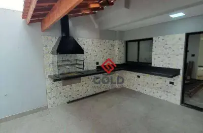 Sobrado com 3 dormitórios à venda, 141 m² por R$ 1.200.000,00 - Parque das Nações - Santo André/SP